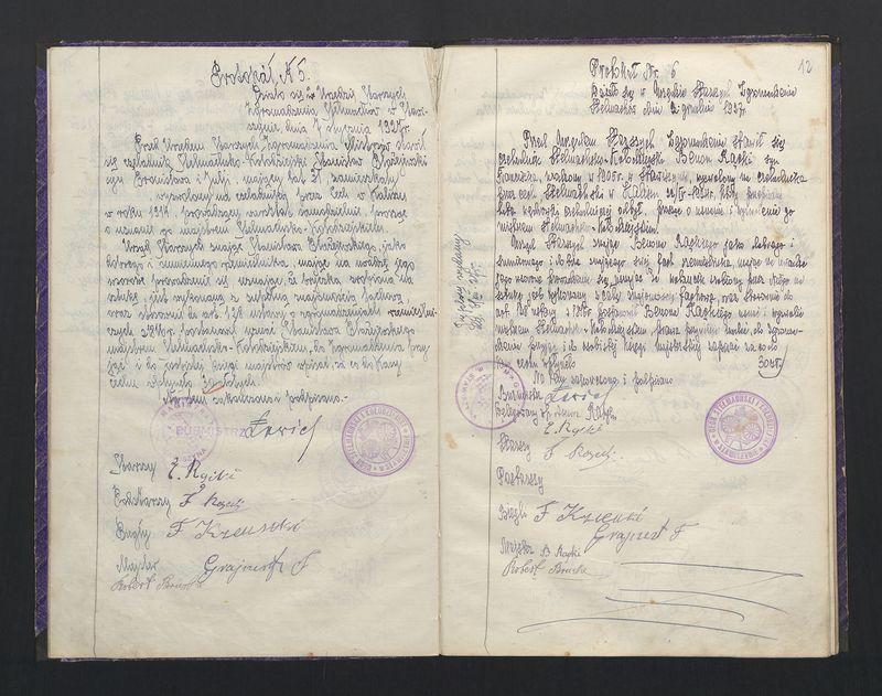 Księga wyzwolin mistrzów i czeladników cechu Stelmachowskiego w Stawiszynie