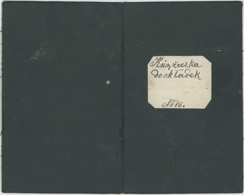 Książeczka składek cechu kowalskiego