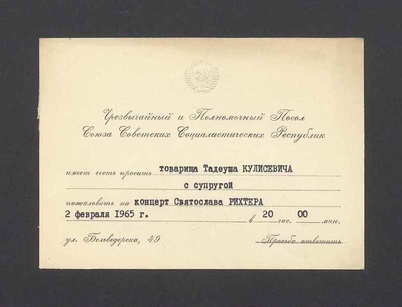 Zaproszenie na koncert