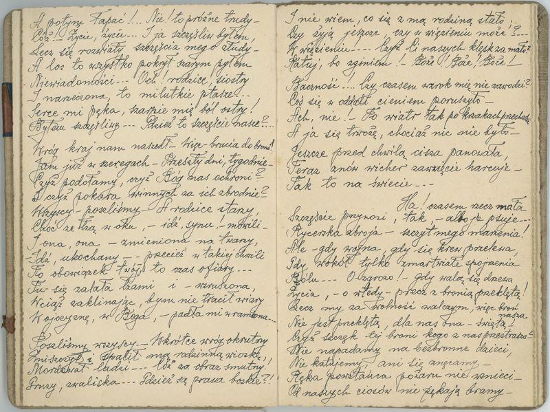 Pamiętnik spisany przez jeńców obozu internowania w Szczypiornie