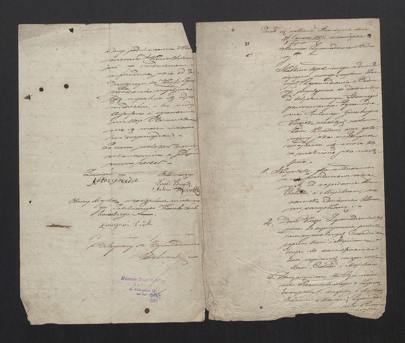 Dokument Zgromadzenia Bednarzy ze Stawiszyna