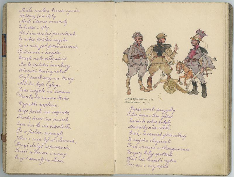 Pamiętnik spisany przez jeńców obozu internowania w Szczypiornie