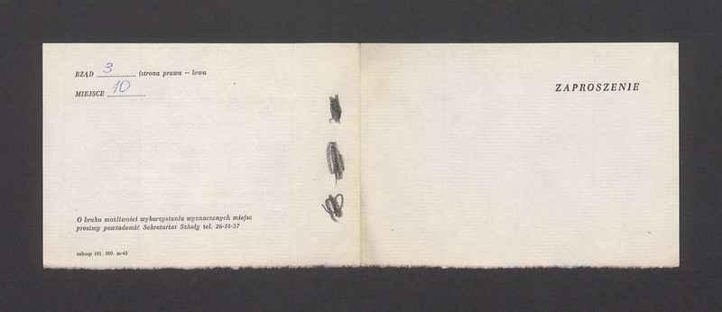 Zaproszenie na koncert symfoniczny w wykonaniu studentów Państwowej Wyższej Szkoły Muzycznej w Warszawie