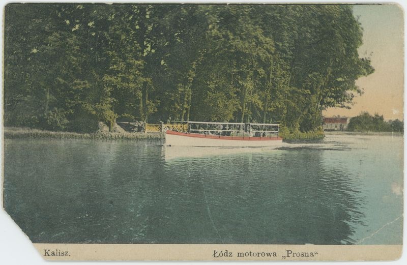 Łódź motorowa "Prosna", Kalisz