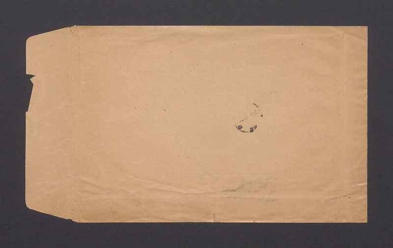 Koperta, adr. Profesor T. Kulisiewicz