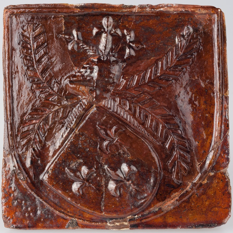 Kafel z herbem Kapituły Gnieźnieńskiej