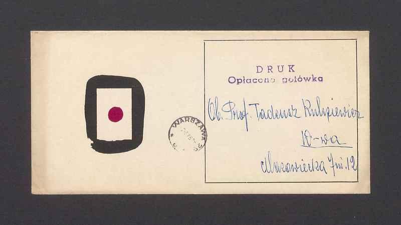 Koperta, I Międzynarodowe Biennale Plakatu - Warszawa 1966