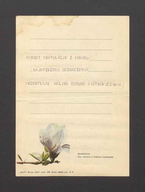 Gorące gratulacje [...]