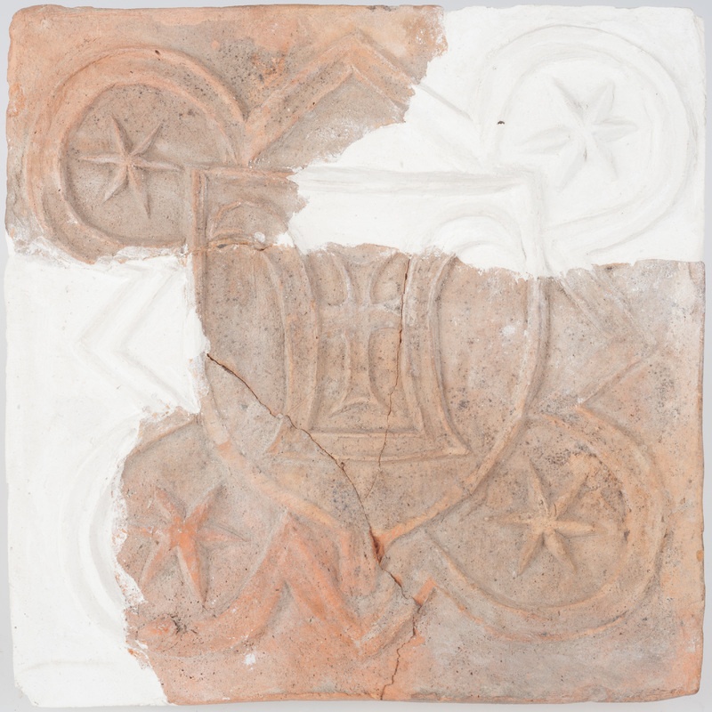 Kafel z herbem Nowina