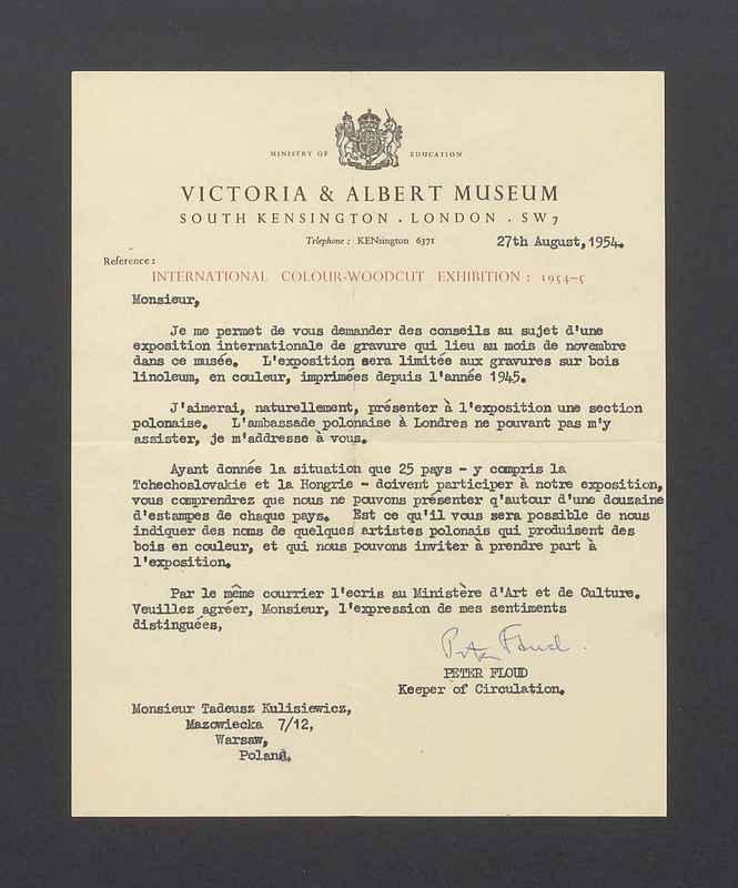 International Colour-Woodcut Exhibition [...]