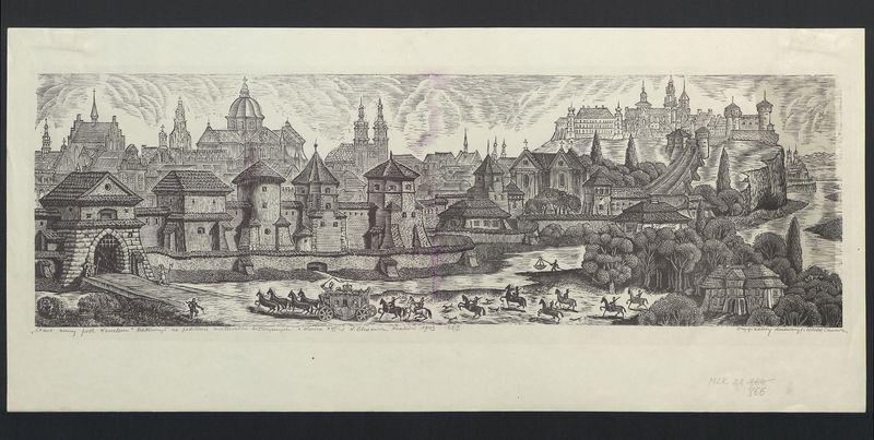 Stare mury pod Wawelem