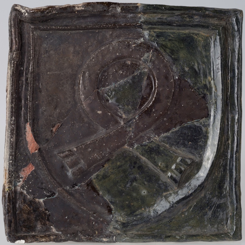 Kafel z herbem Nałęcz