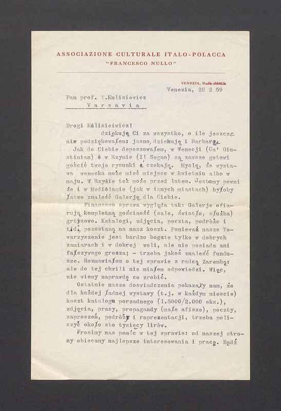 Drogi Kulisiewicz [...]