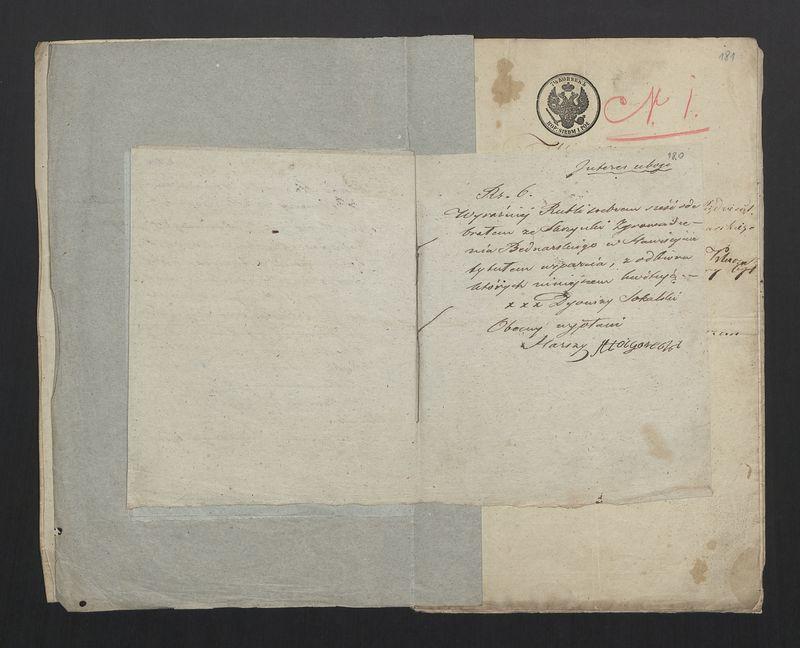 Dowody usprawiedliwiające wydatki przy Zgromadzeniu Bednarzy w mieście Stawiszynie przez rok 1857/60