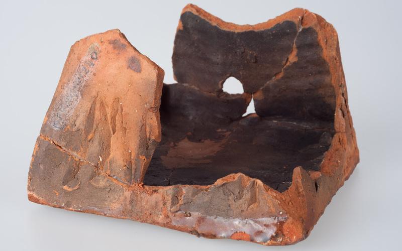 Kafel z wizerunkiem dwóch biegnących psów