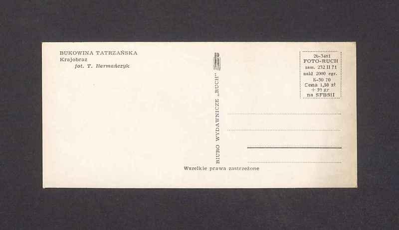Bukowina Tatrzańska. Krajobraz