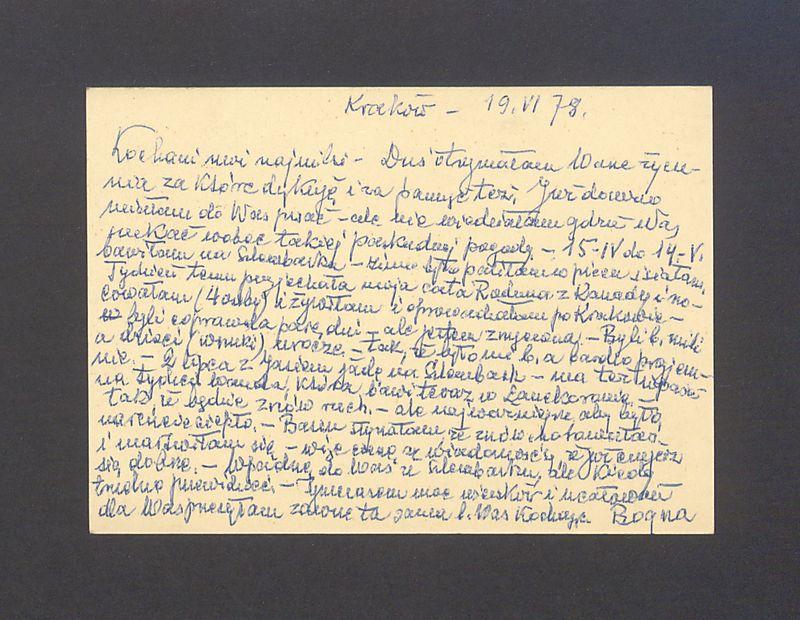 Kochani moi najmilsi - dziś otrzymałam Wasze życzenia [...]