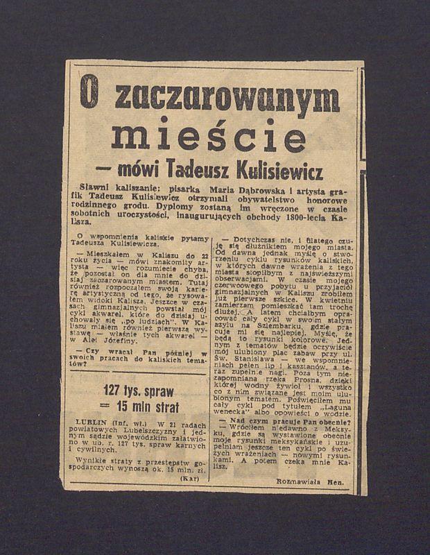 O zaczarowanym mieście