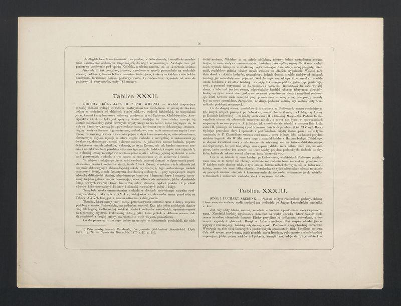 Objaśnienia do albumu wystawy jubileuszowej Jana III