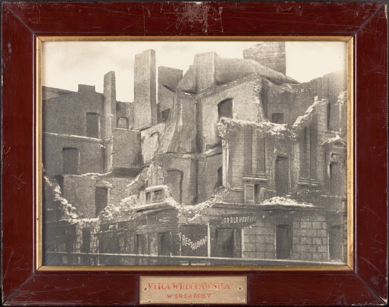 Ulica Wrocławska w 1914 roku 