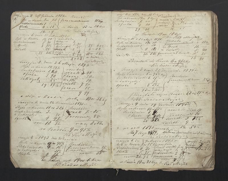 Książka Bractwa Dobrej Śmierci św. Walentego. Założona w roku 1881 przez ks. Teodora Meijera proboszcza parafii Stawiszyn