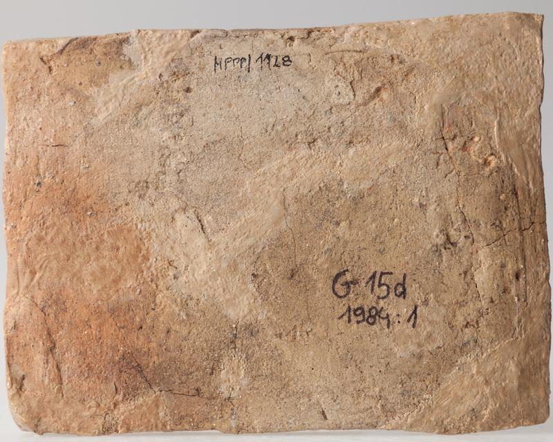 Płytka z wyobrażeniem wojowników