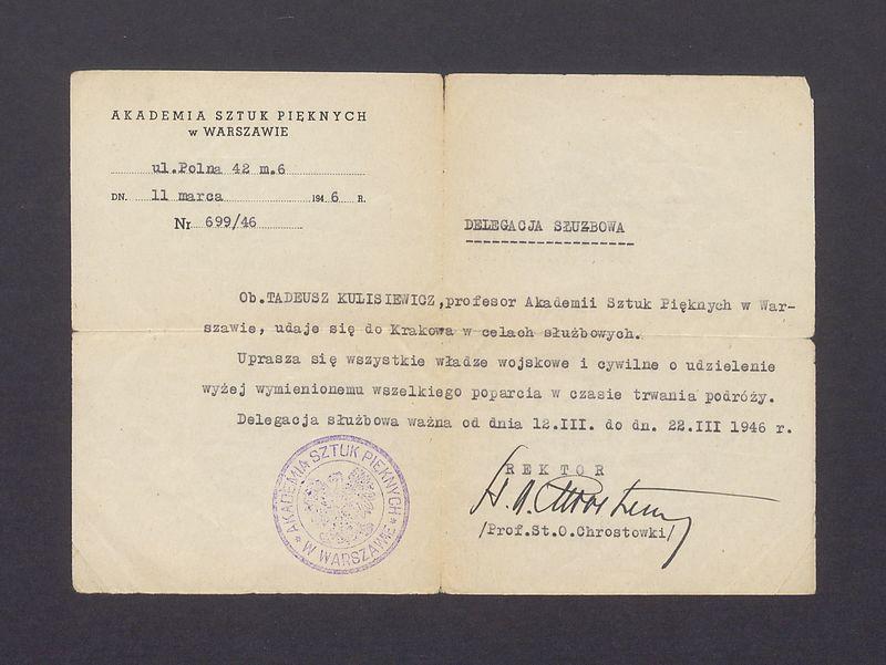 Delegacja służbowa