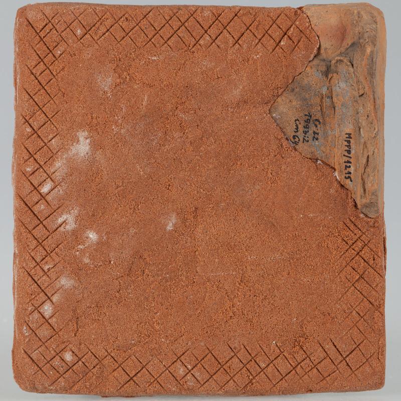 Kafel z wyobrażeniem labiryntu minotaura lub diabła