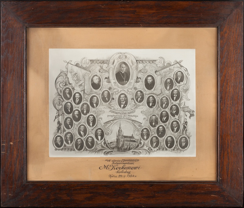 Tableau Stowarzyszenia Asysty przy kościele św. Mikołaja w Kaliszu 