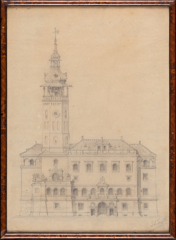 Projekt ratusza kaliskiego 