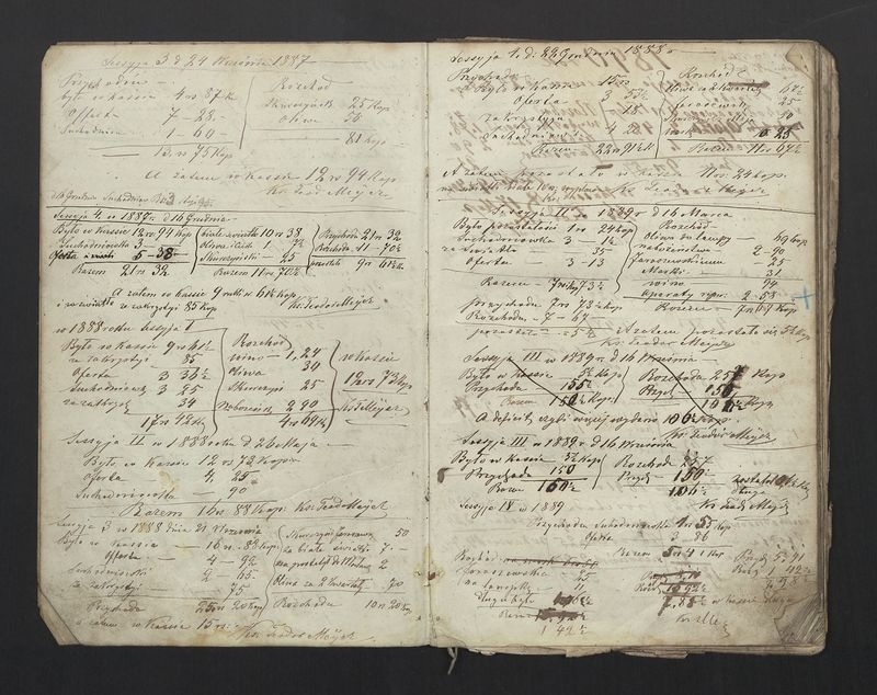 Książka Bractwa Dobrej Śmierci św. Walentego. Założona w roku 1881 przez ks. Teodora Meijera proboszcza parafii Stawiszyn