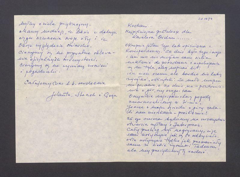 Kochani - Najpiękniejsze gratulacje dla Kawalera Orderu [...]