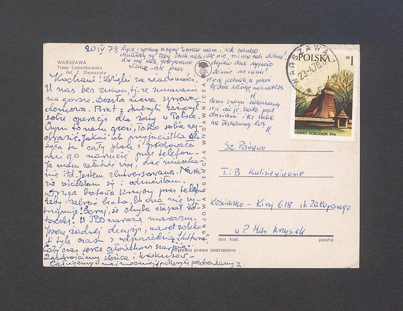 Kochani! Dzięki za wiadomości [...]