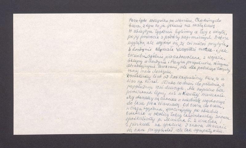 Kochana Basiu i Tadziu, Dziękujemy serdecznie za kartkę [...]