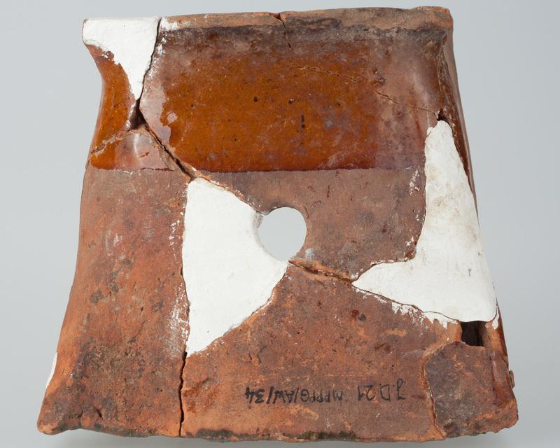 Kafel z pokłonem Trzech Króli