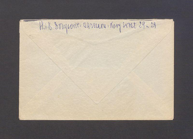 Koperta, adr. W. Pan. Prof. Tadeusz Kulisiewicz