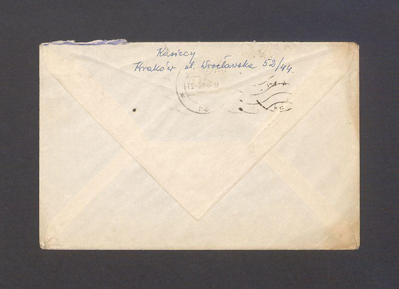 Koperta, adr. Wielmożni Państwo B. T. Kulisiewiczowie