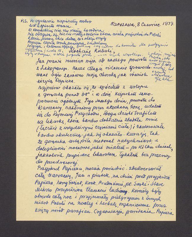 Kochane Kuliski, Już prawie miesiąc mija [...]