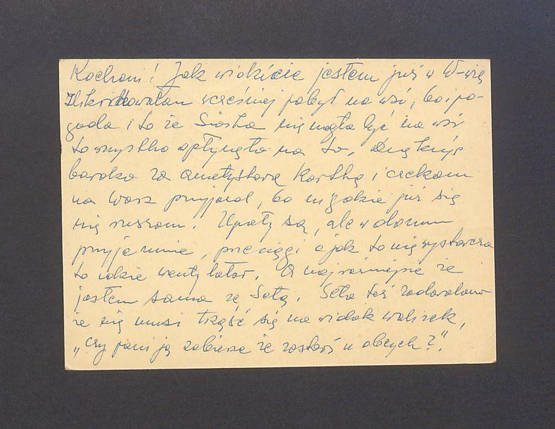 Kochani! Jak widzicie jestem już w W-wie [...]