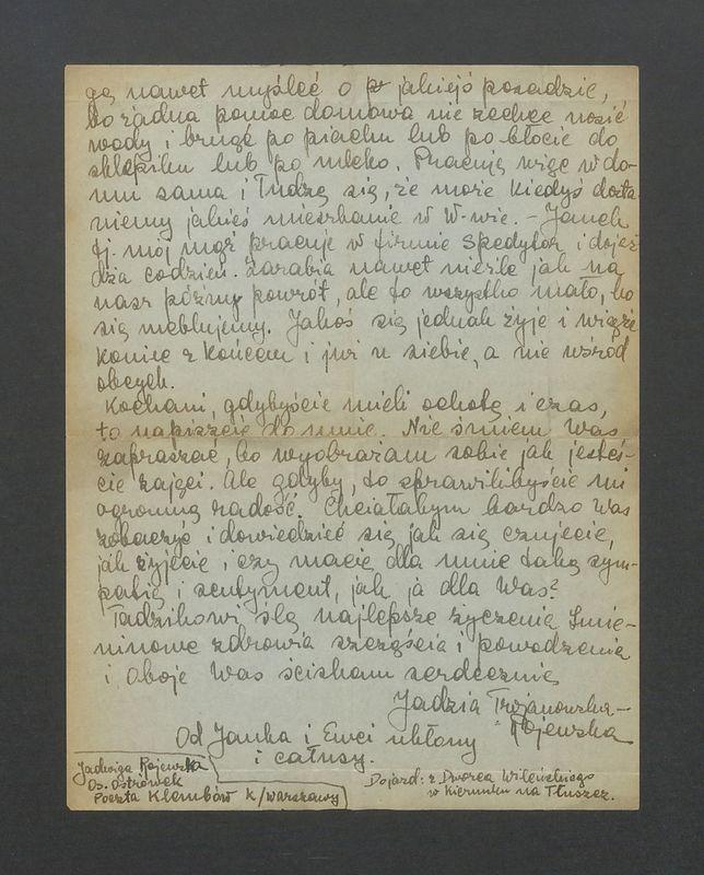 Kochani Basiu i Tadziku, Rok mija [...]