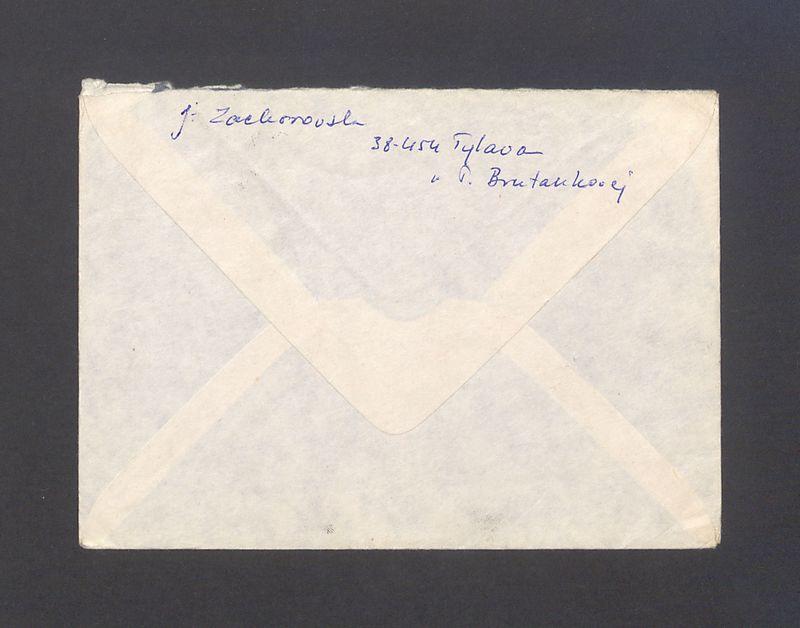 Koperta, adr. Państwo B. i T. Kulisiewiczowie