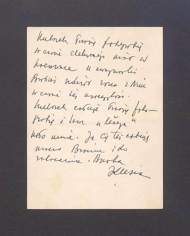 Kochana Basiu. W tej chwili siedzimy przy stole [...]