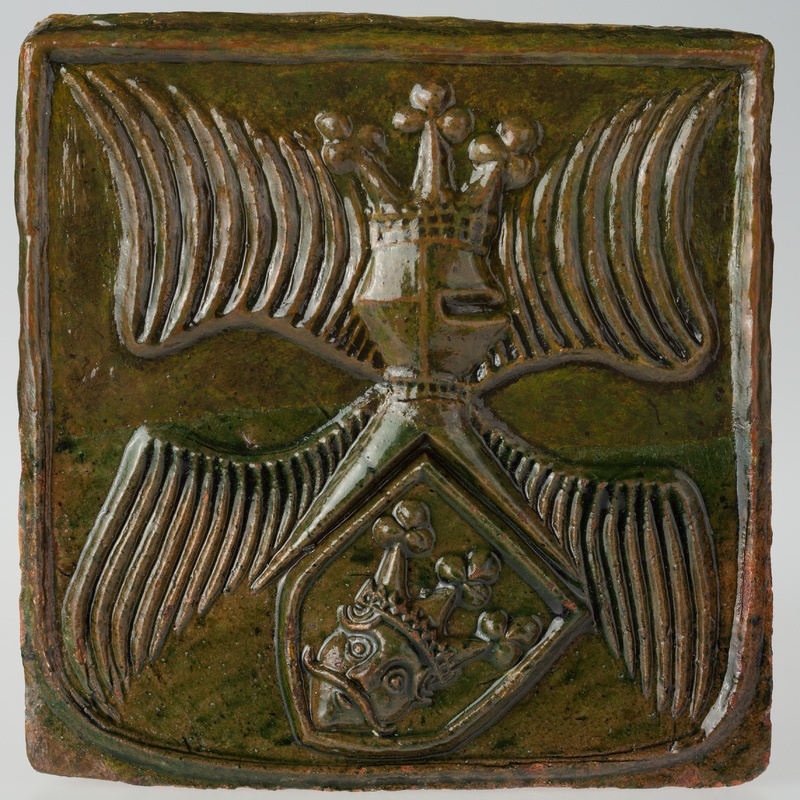 Kafel z herbem Ziemi Dobrzyńskiej