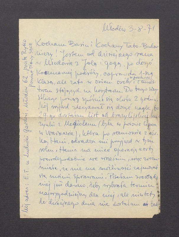 Kochana Basiu i Kochany Tato - Budowniczy [...]