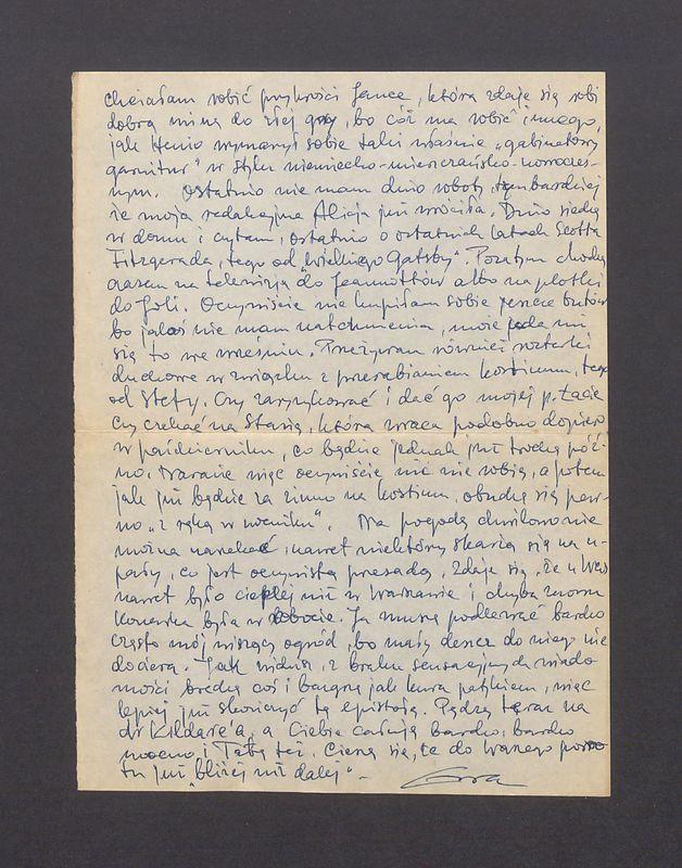 Kochana Basiu, dowiedziałam się od p. Zofii [...]