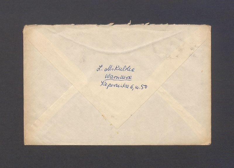 Koperta, nad. Z. Mikulska