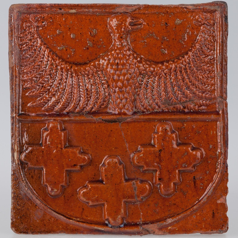 Kafel z herbem Sulima