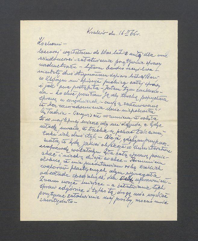 Kochani - wczoraj wysłałam do Was [...]