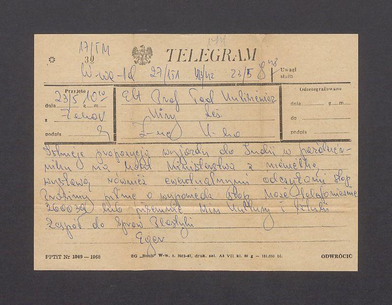 Istnieje propozycja wyjazdu do Indii [...]