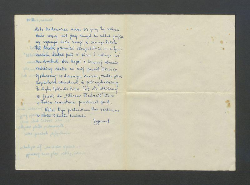 Kochana Basiu! Jako pracownik umysłowy [...]